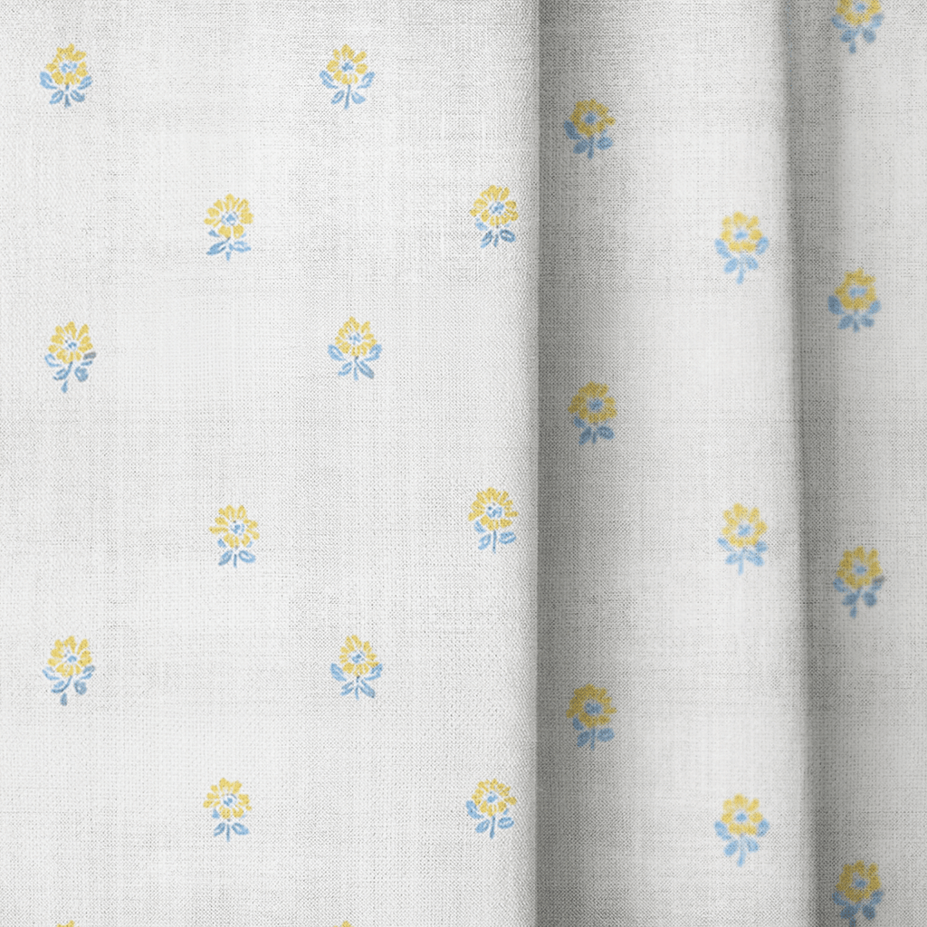 Happy Blooms - Curtain Panel - The Drapery