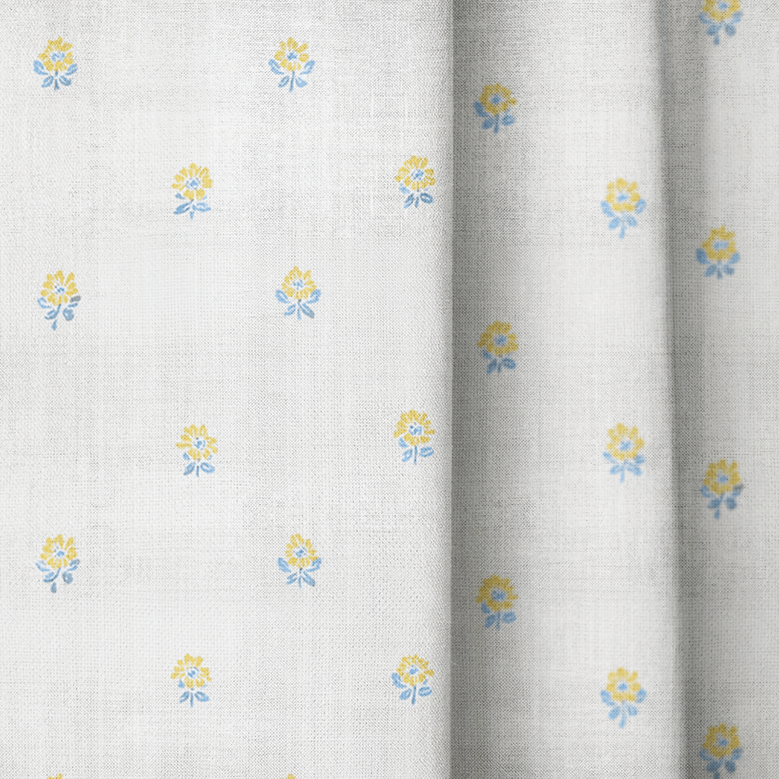 Happy Blooms - Curtain Panel - The Drapery