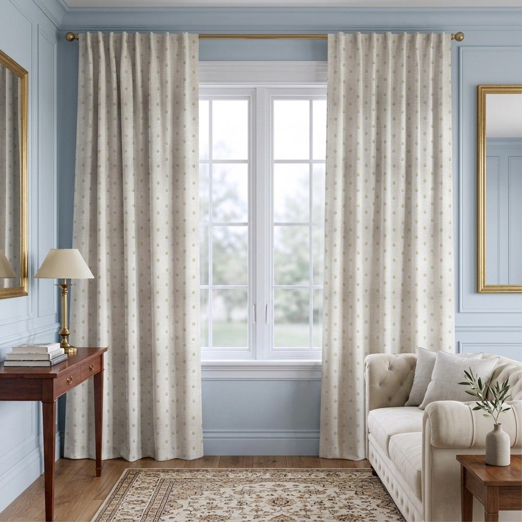 Happy Blooms - Curtain Panel - The Drapery