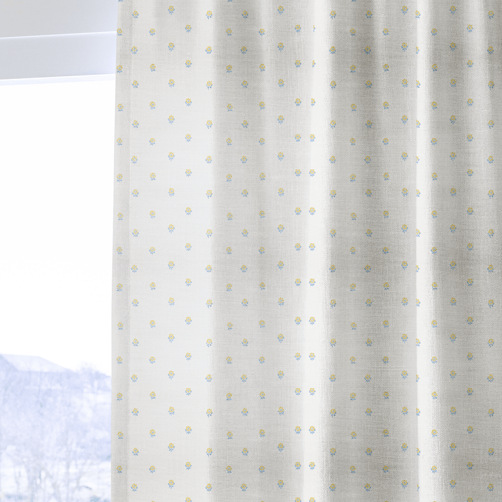 Happy Blooms - Curtain Panel - The Drapery