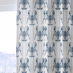 Harbor Lobsters - Curtain Panel - The Drapery