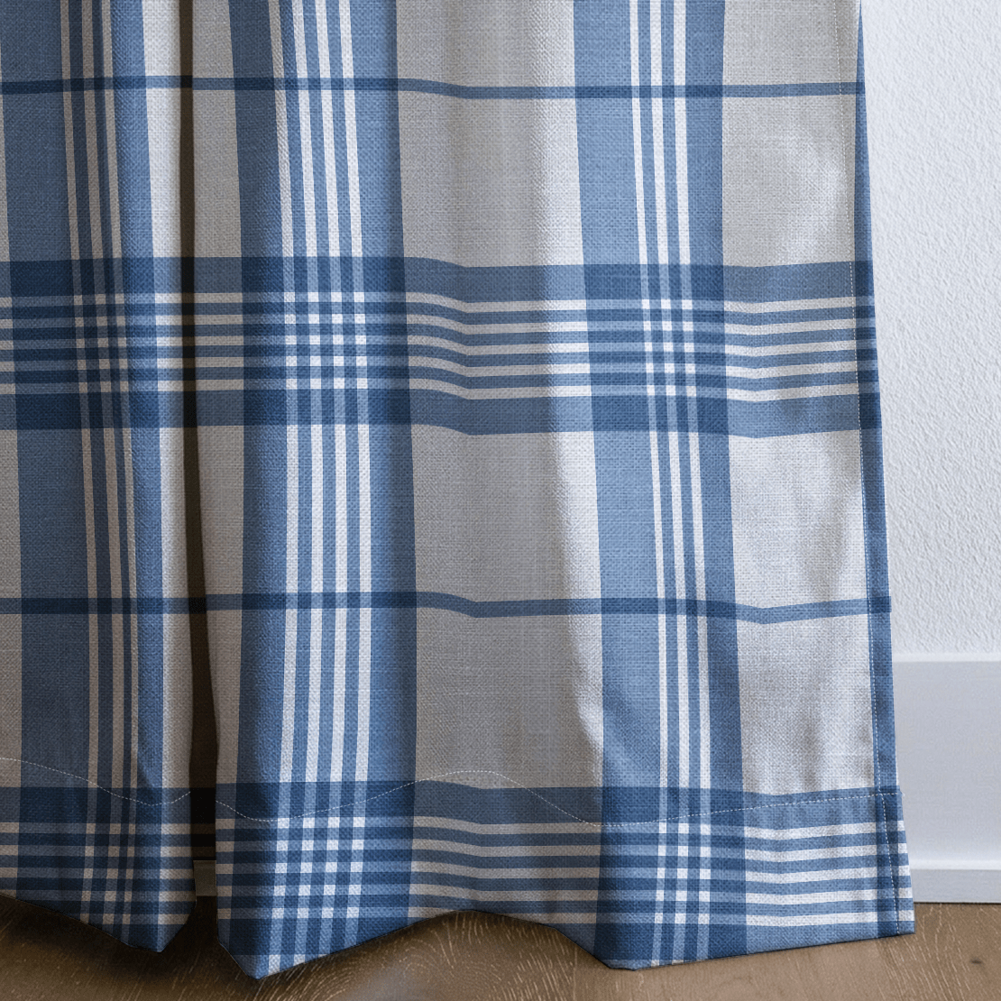 Harbour Tartan - Curtain Panel - The Drapery