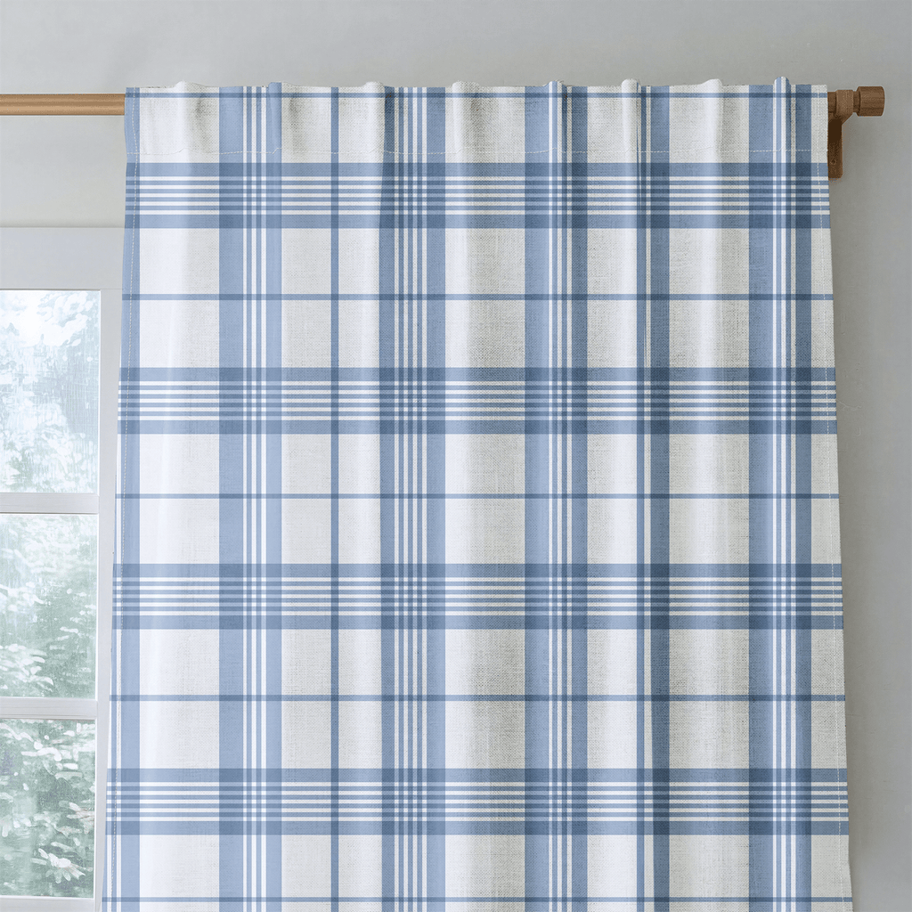 Harbour Tartan - Curtain Panel - The Drapery