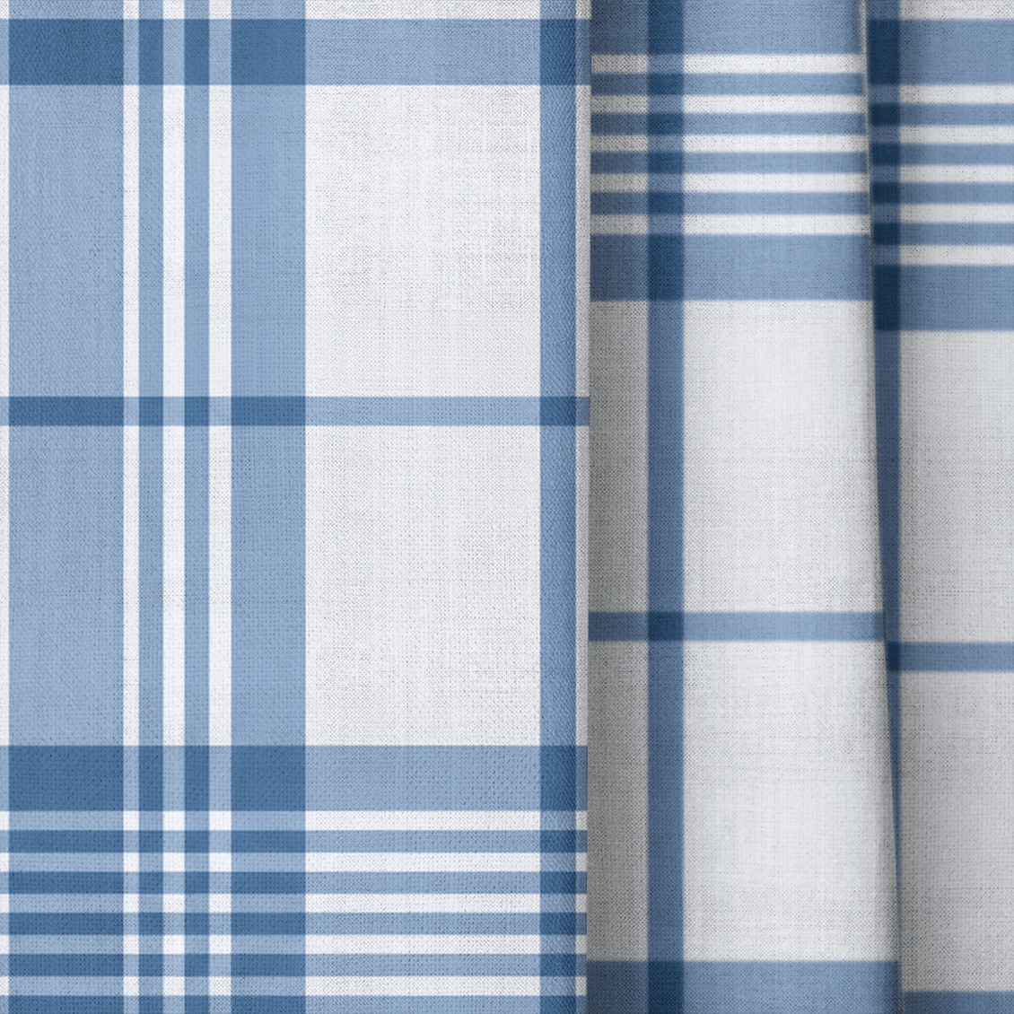 Harbour Tartan - Curtain Panel - The Drapery