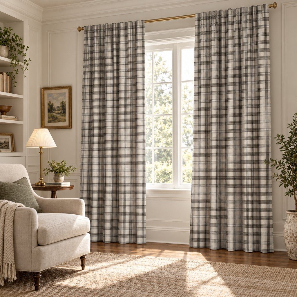 Harrowgate Ink - Curtain Panel - The Drapery