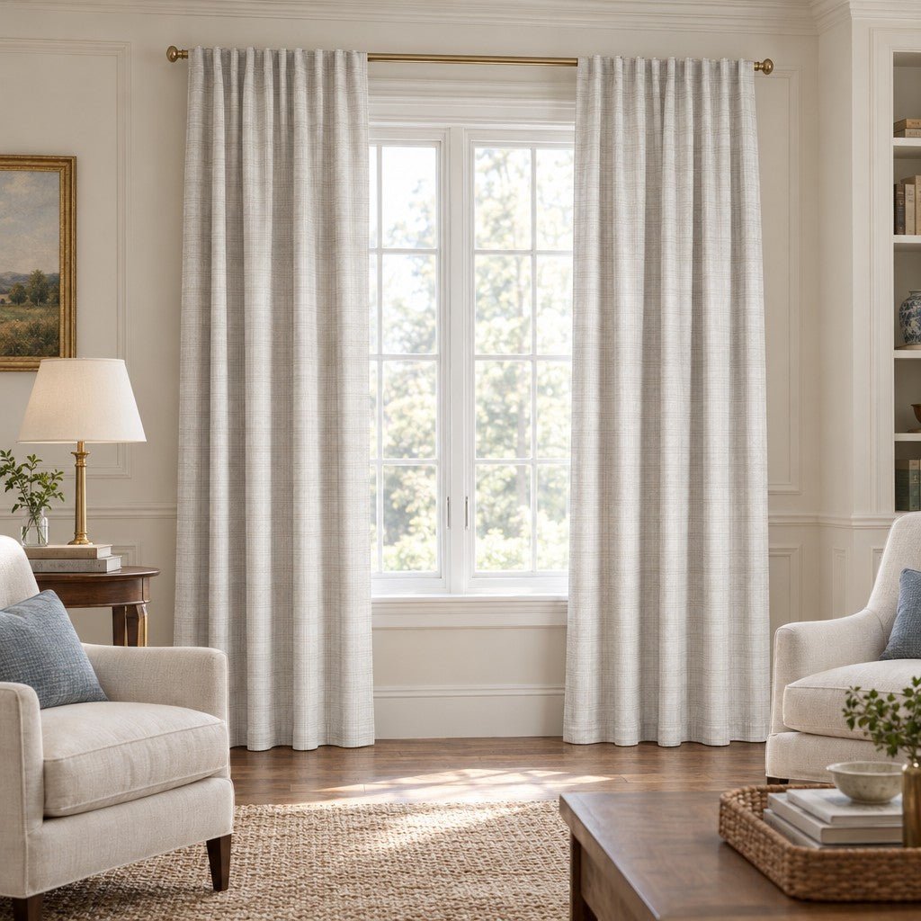 Harrowgate Whisper - Curtain Panel - The Drapery