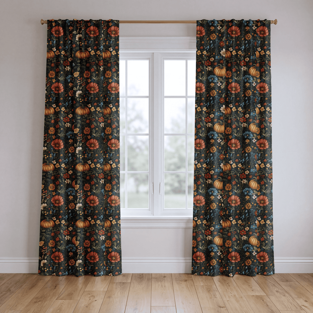 Harvest Moon - Curtain Panel - The Drapery