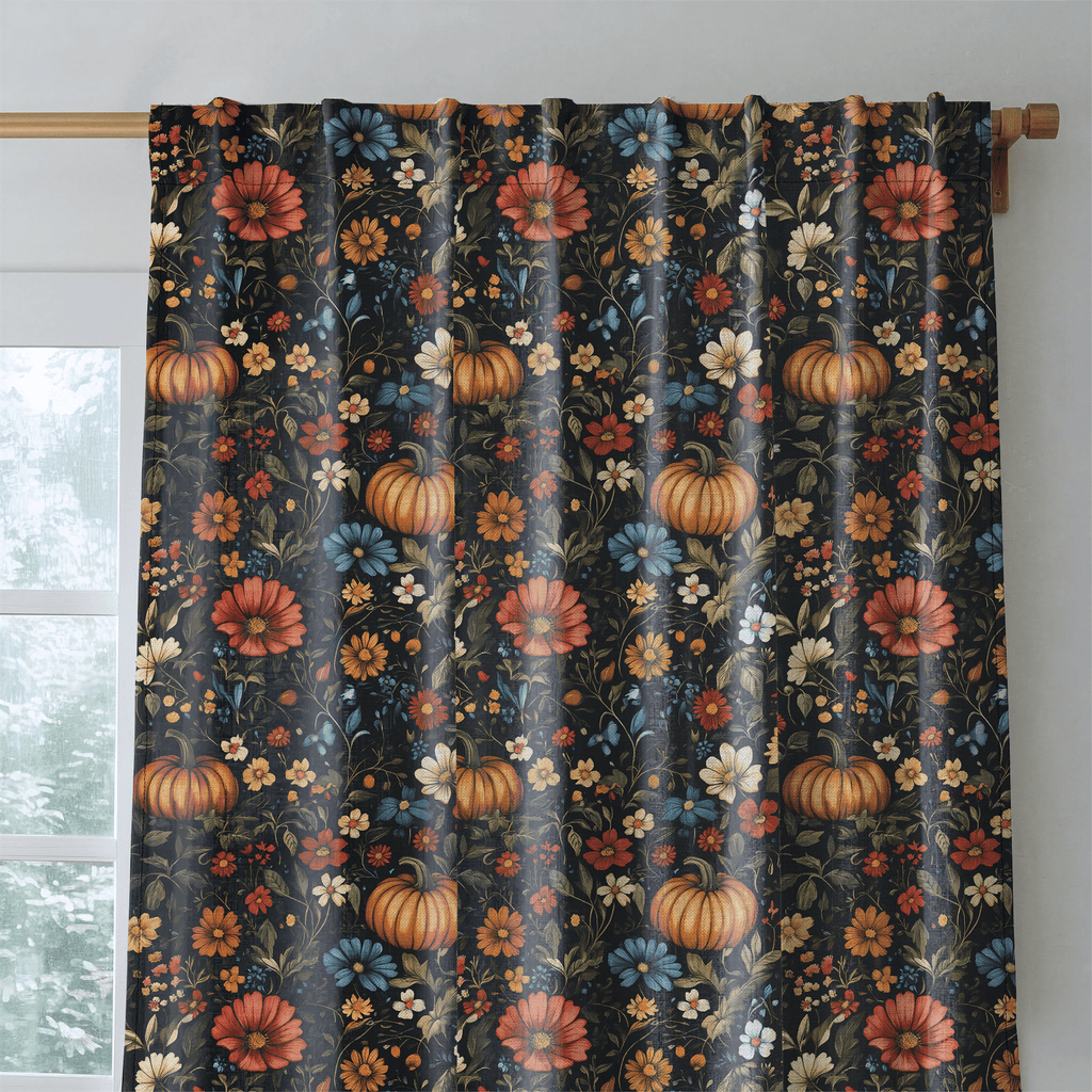 Harvest Moon - Curtain Panel - The Drapery