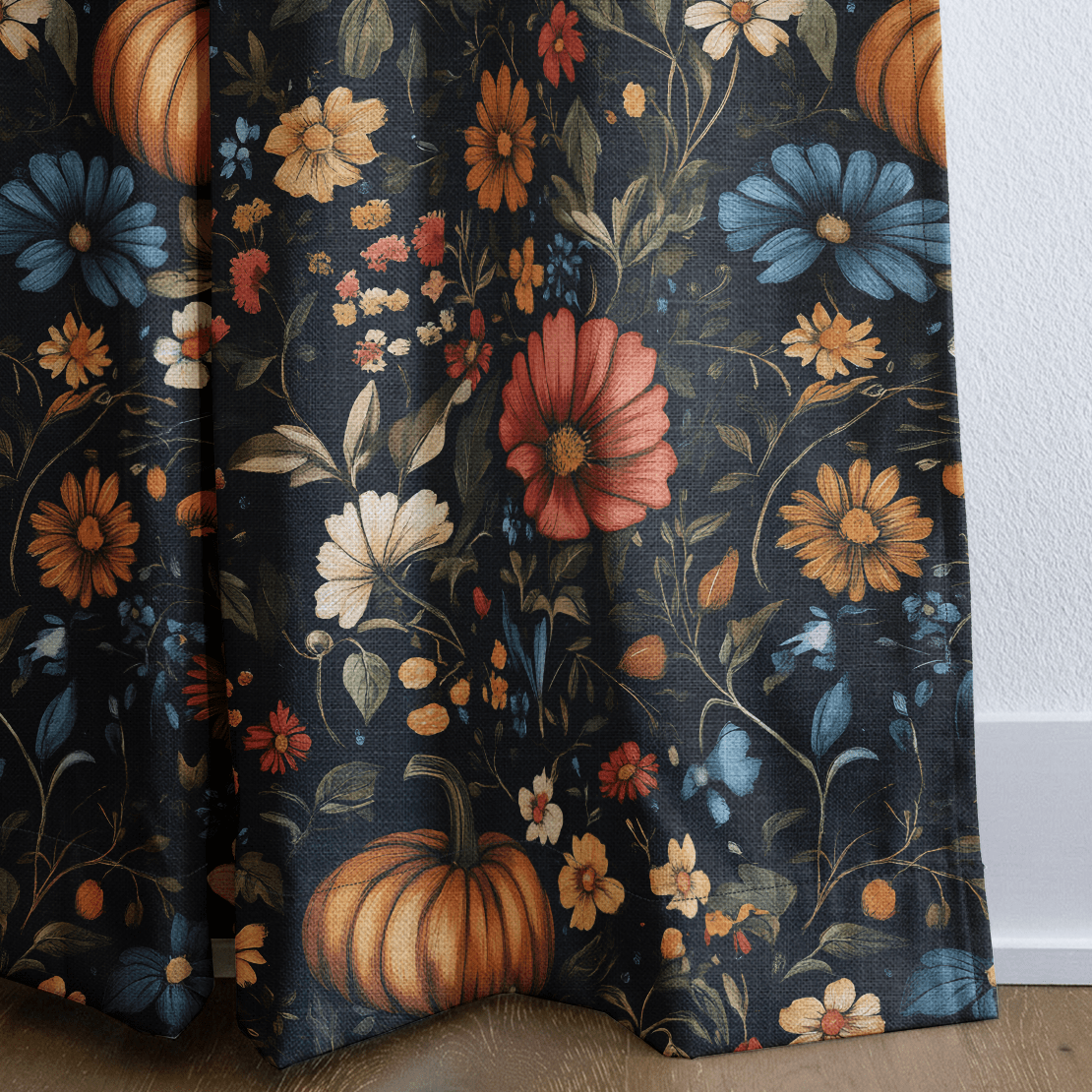 Harvest Moon - Curtain Panel - The Drapery