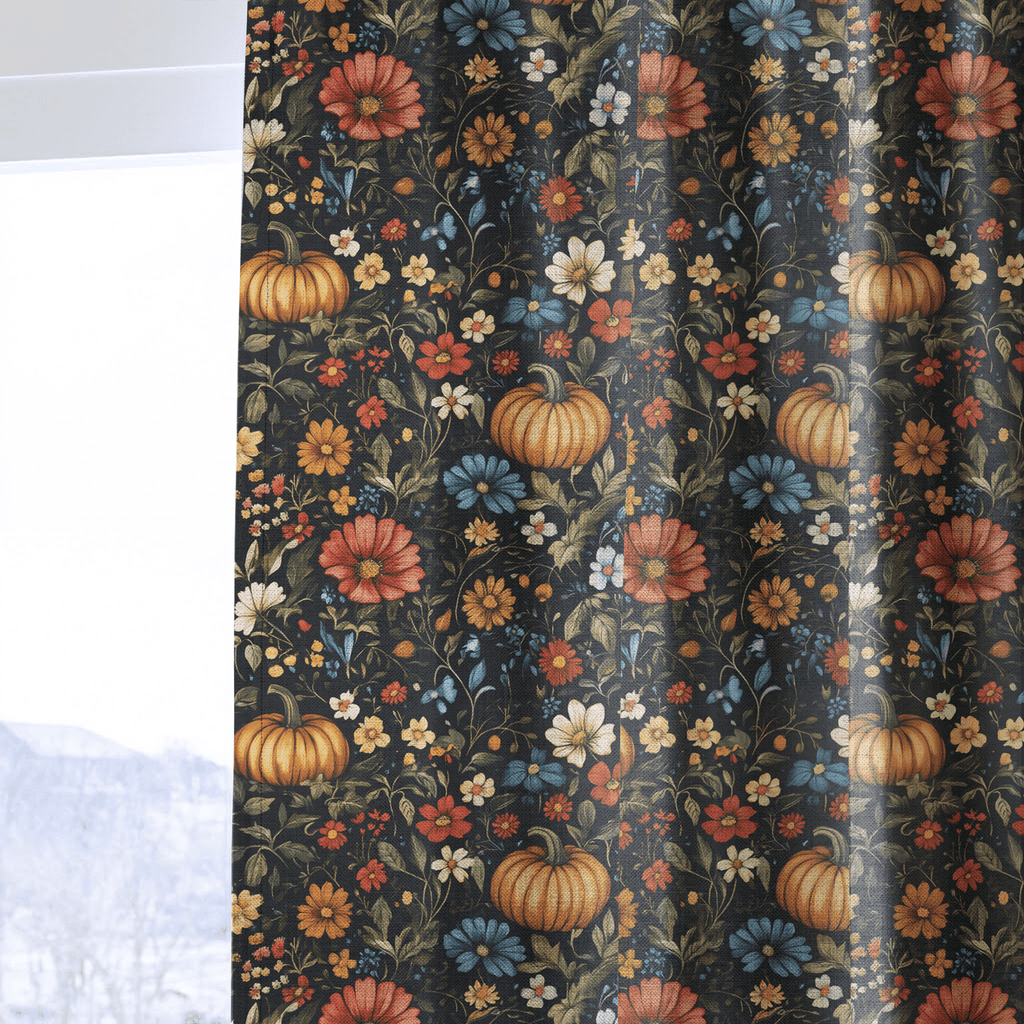 Harvest Moon - Curtain Panel - The Drapery
