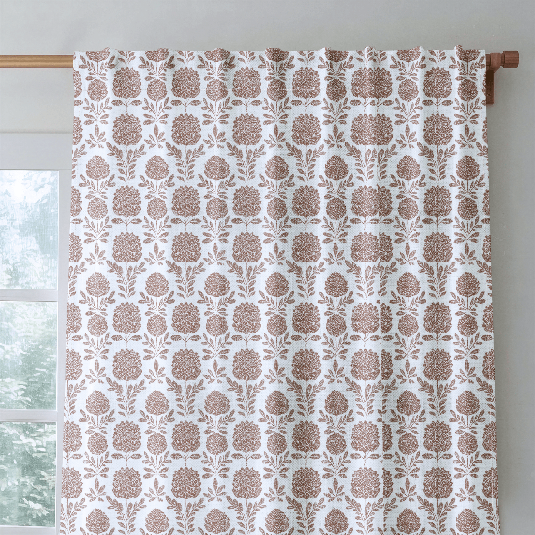 Harvest Stem - Curtain Panel - The Drapery