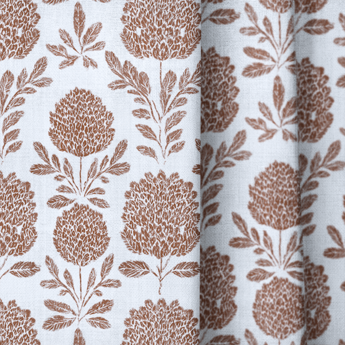 Harvest Stem - Curtain Panel - The Drapery