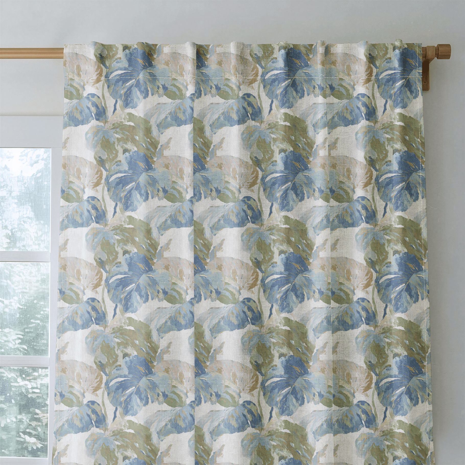 Hattie Palm - Curtain Panel - The Drapery