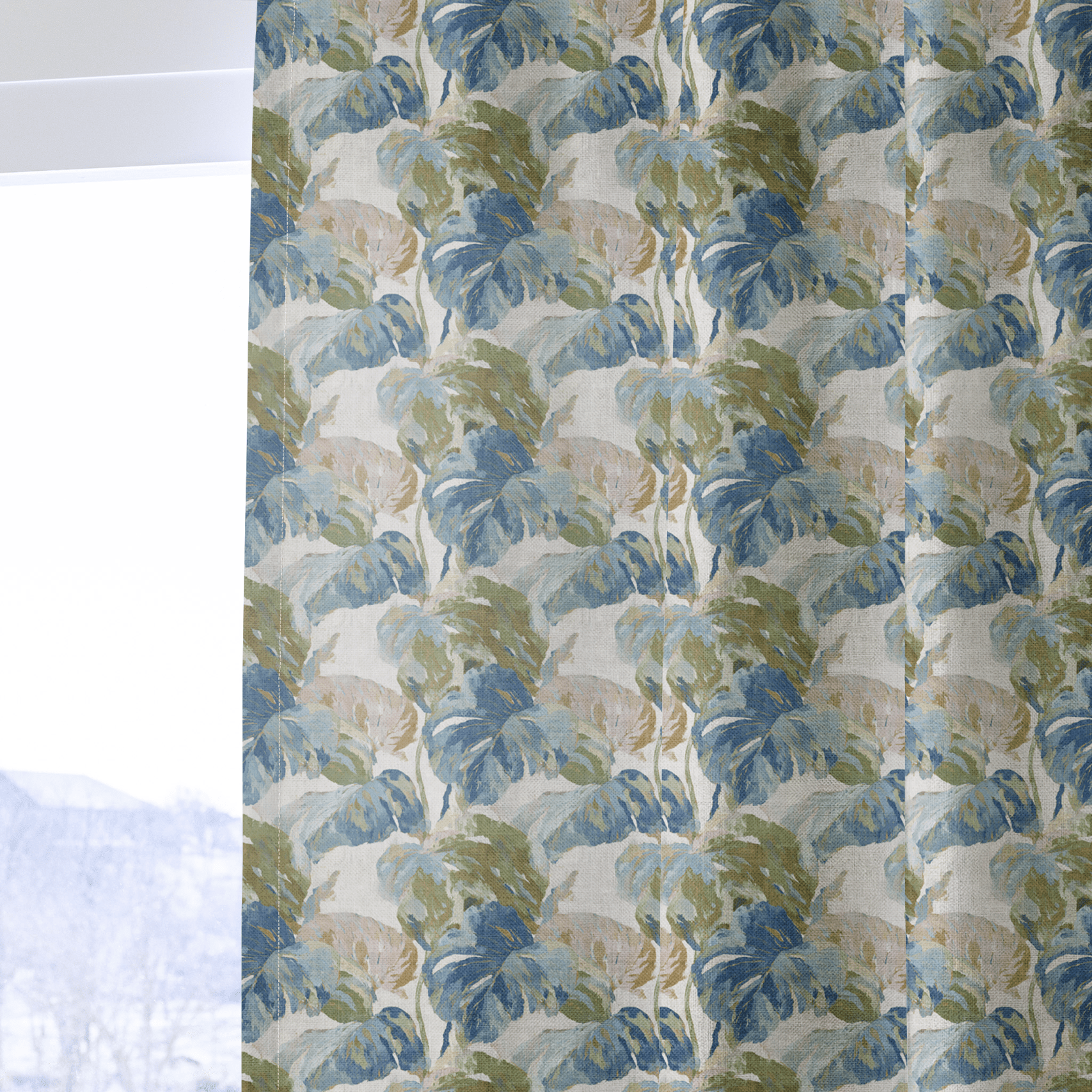 Hattie Palm - Curtain Panel - The Drapery