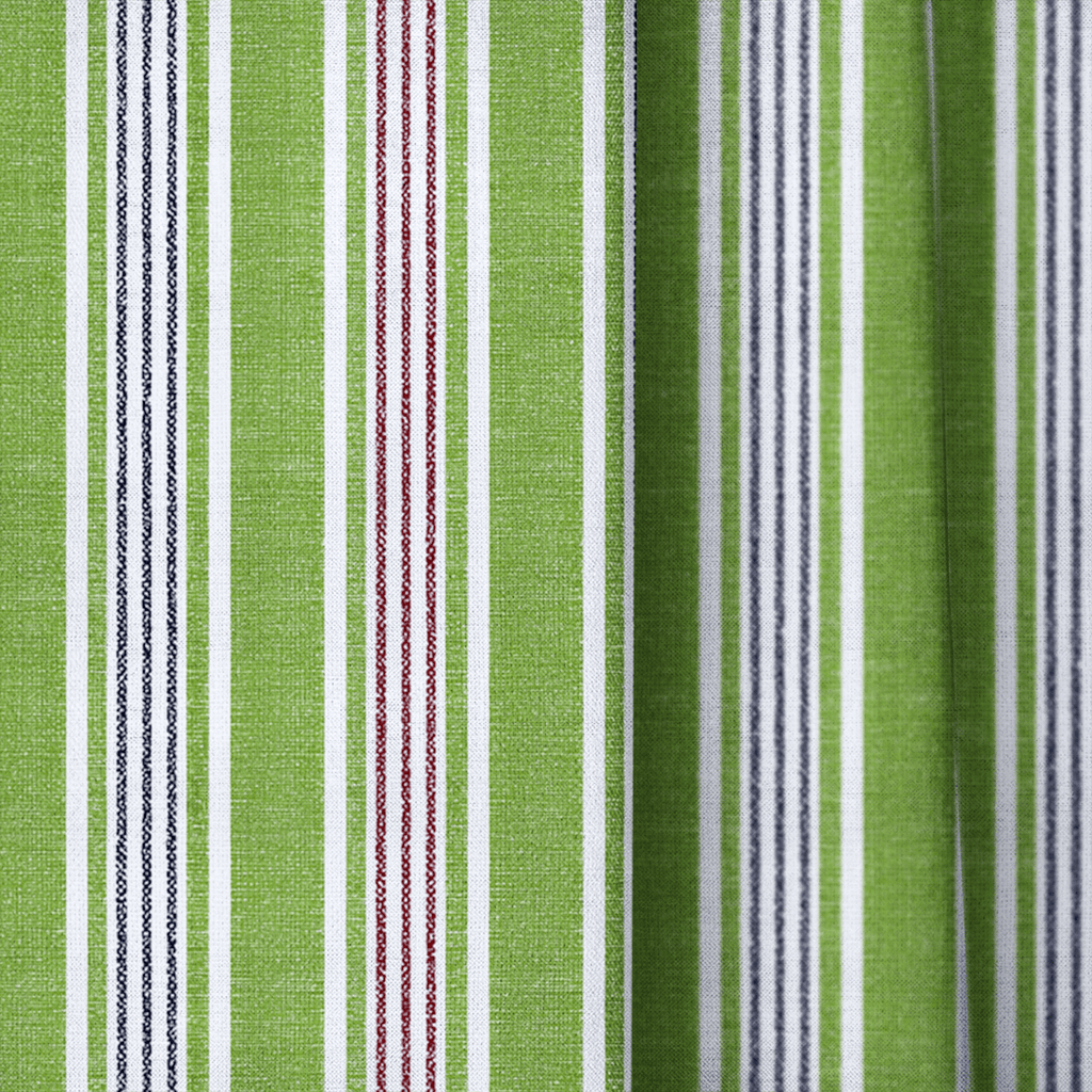 Hawke Stripes - Curtain Panel - The Drapery