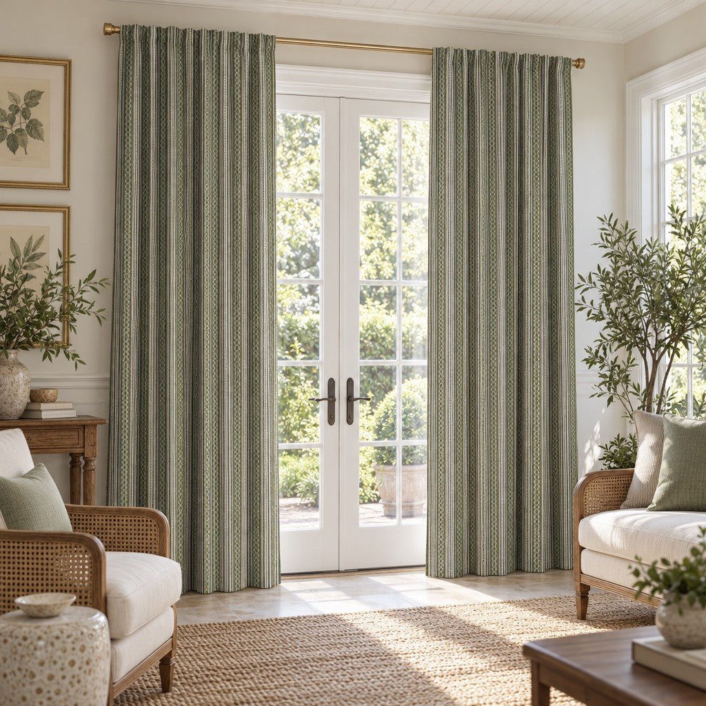 Hawthorne Braid - Curtain Panel - The Drapery
