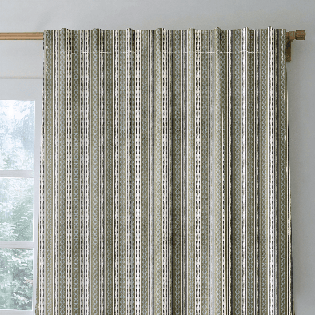 Hawthorne Braid - Curtain Panel - The Drapery
