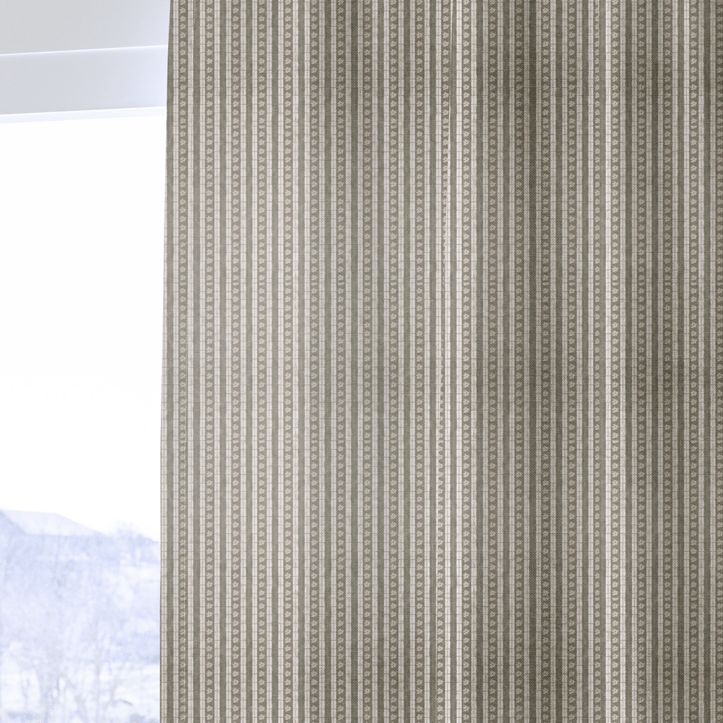 Hawthorne Sage - Curtain Panel - The Drapery
