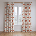 Heirloom Argyle - Curtain Panel - The Drapery