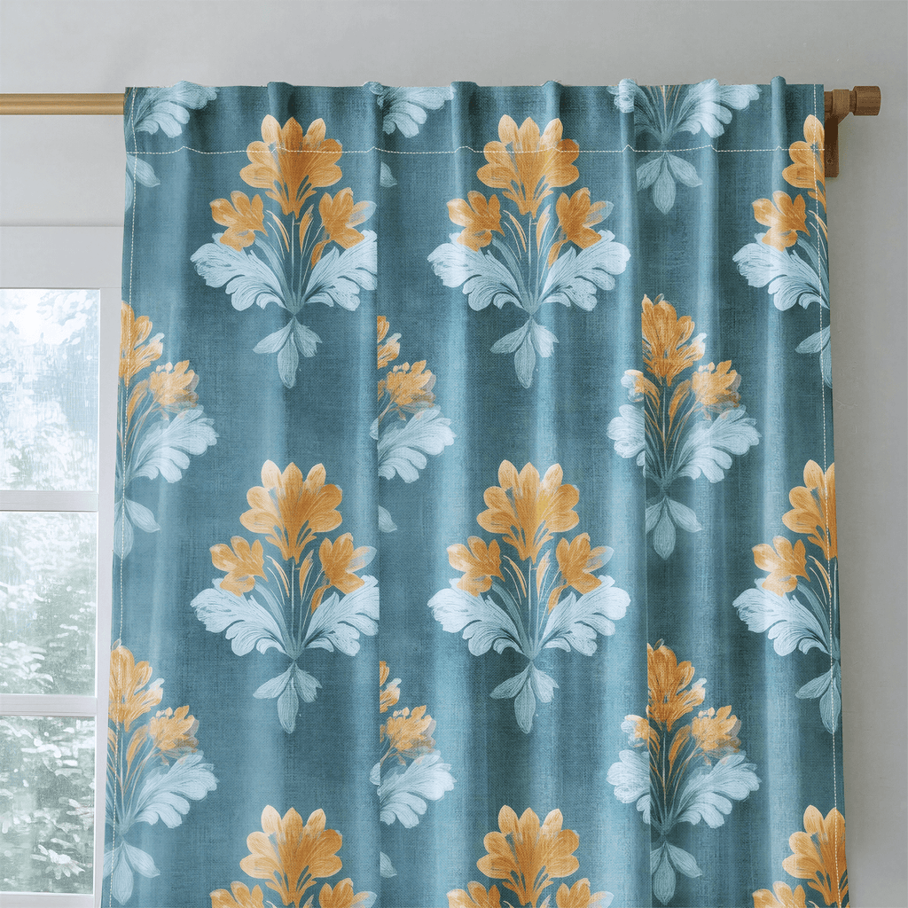 Heirloom Blossom - Curtain Panel - The Drapery