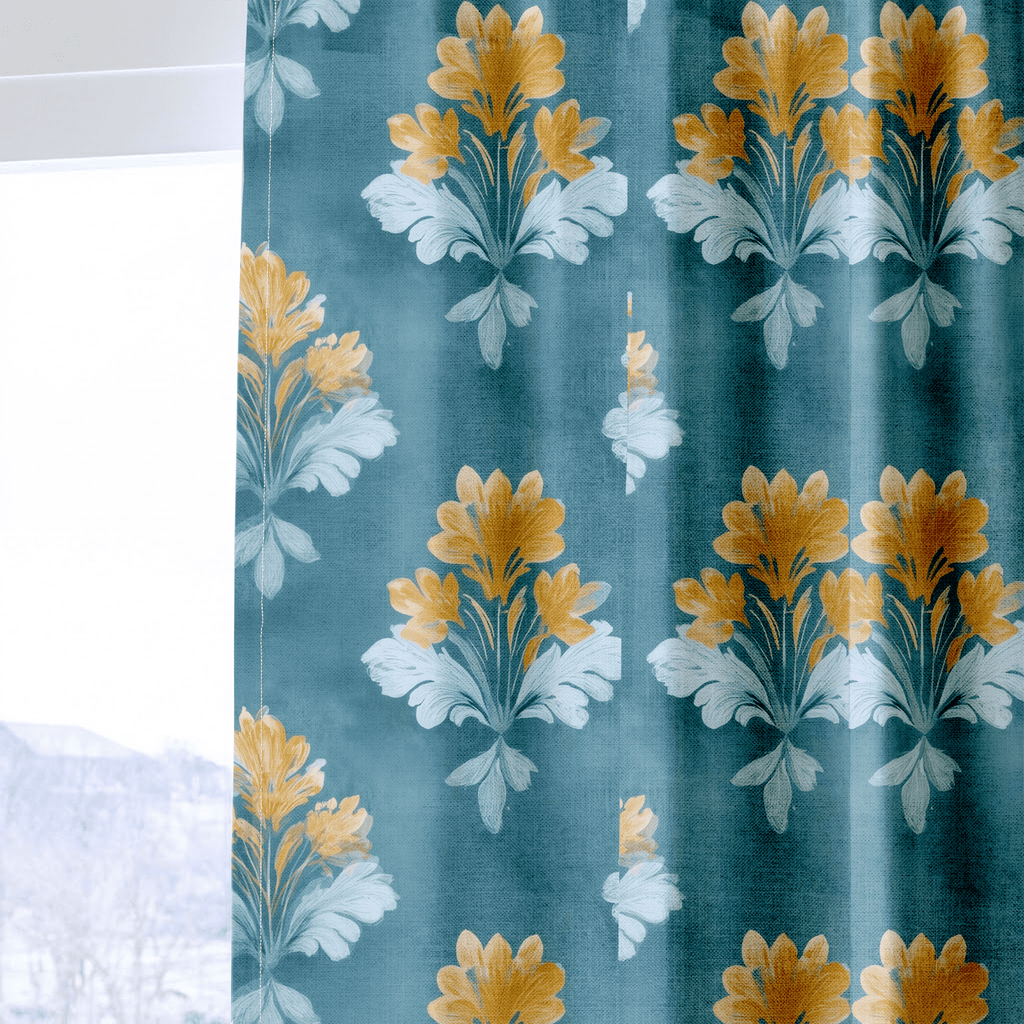 Heirloom Blossom - Curtain Panel - The Drapery