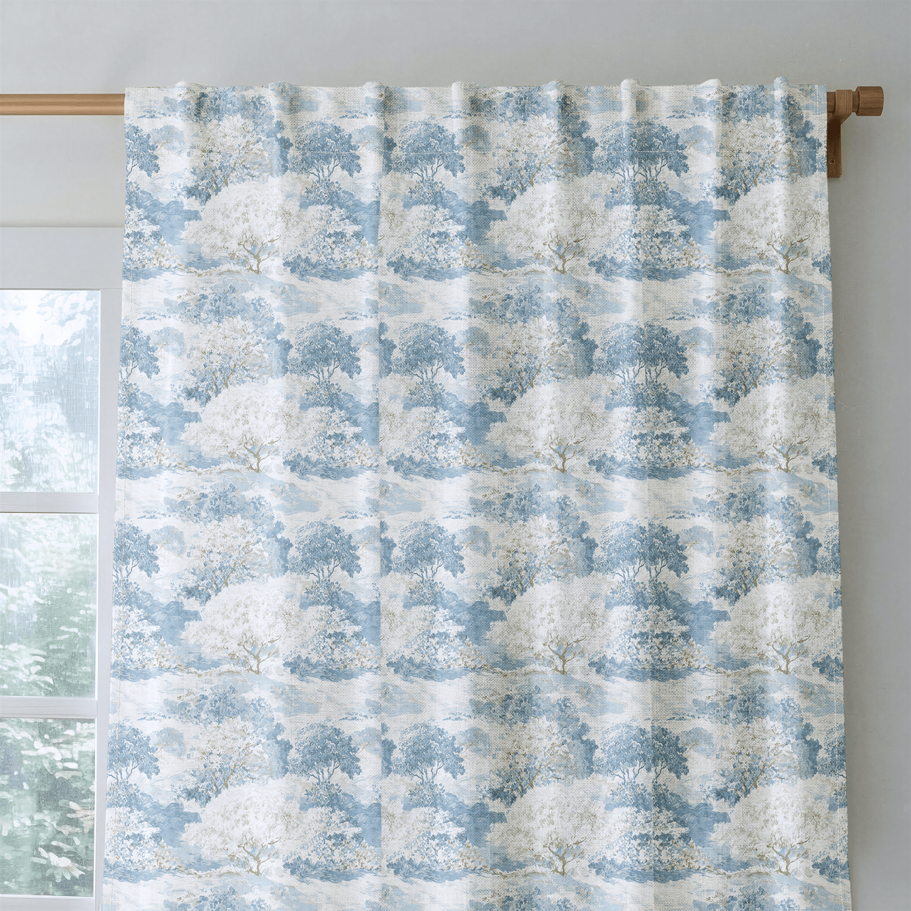 Heirloom Toile - Curtain Panel - The Drapery