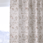 Henrietta Rooster Toile - Curtain Panel - The Drapery