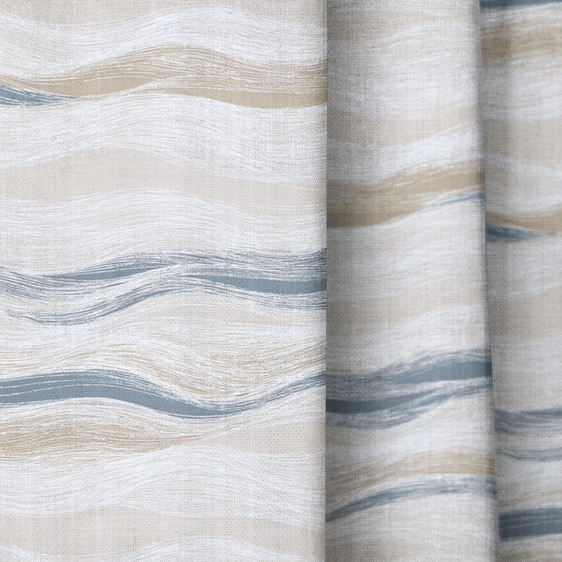 Henrik Waves - Curtain Panel - The Drapery