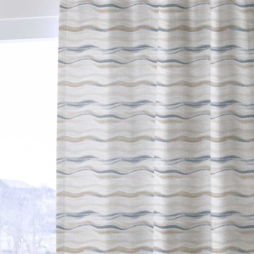 Henrik Waves - Curtain Panel - The Drapery