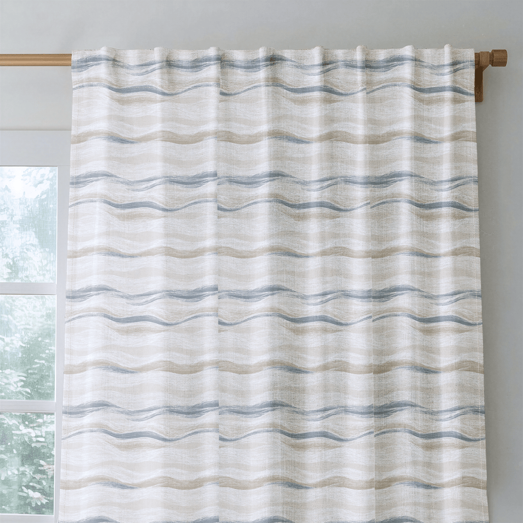 Henrik Waves - Curtain Panel - The Drapery