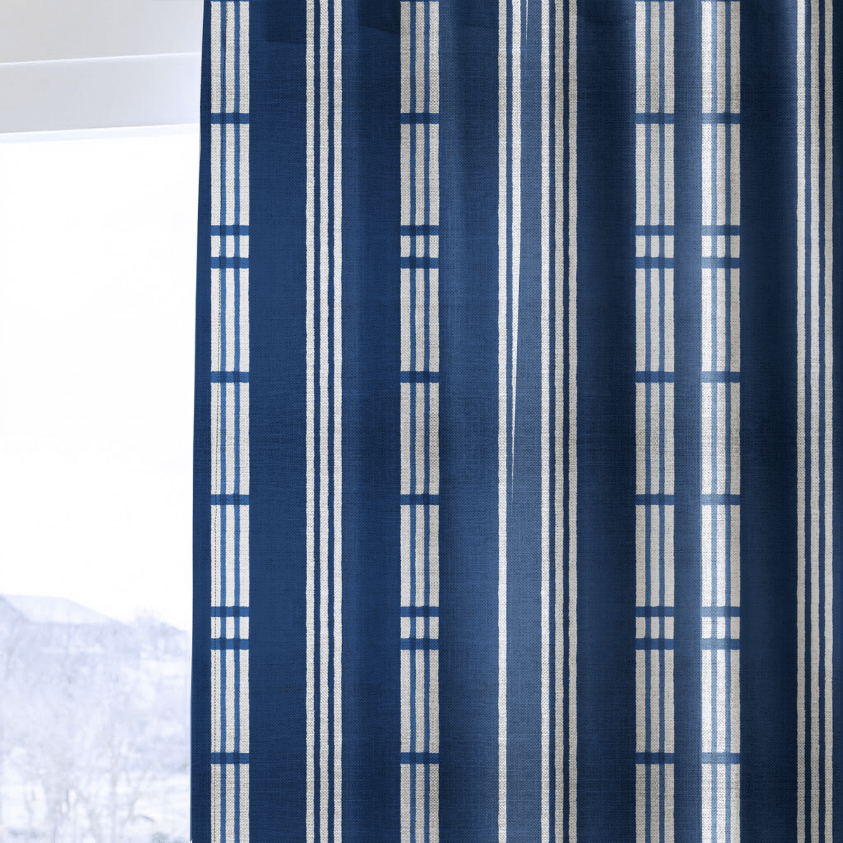 Henry Stripes - Curtain Panel - The Drapery