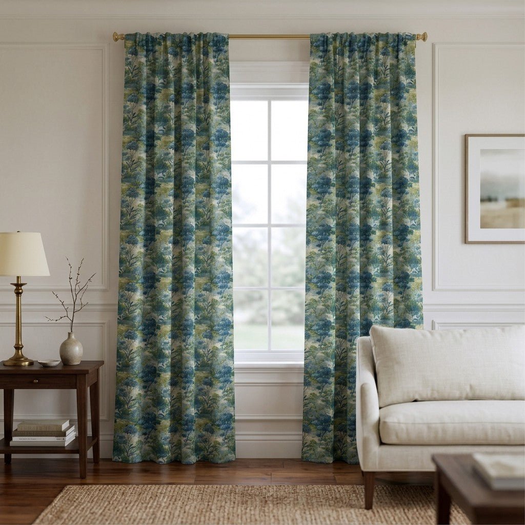 Hidden Meadow - Curtain Panel - The Drapery