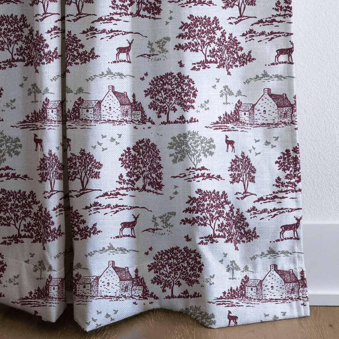 Holliday Toile - Curtain Panel - The Drapery