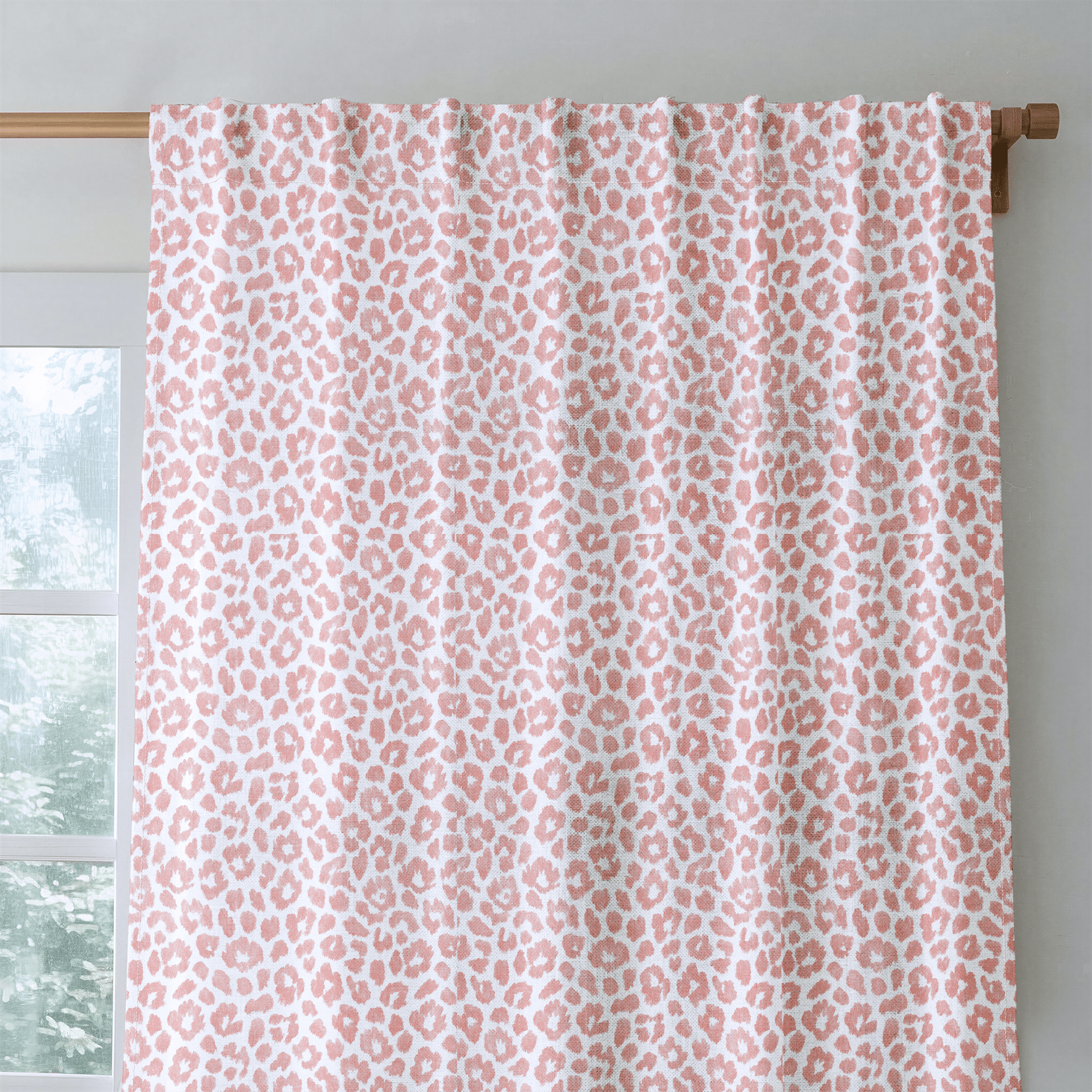 Hollisby Leopard - Curtain Panel - The Drapery
