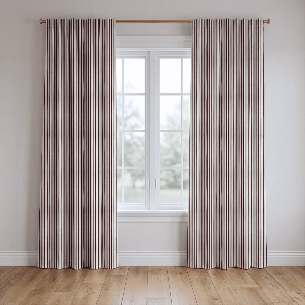 Holloway Stripes - Curtain Panel - The Drapery