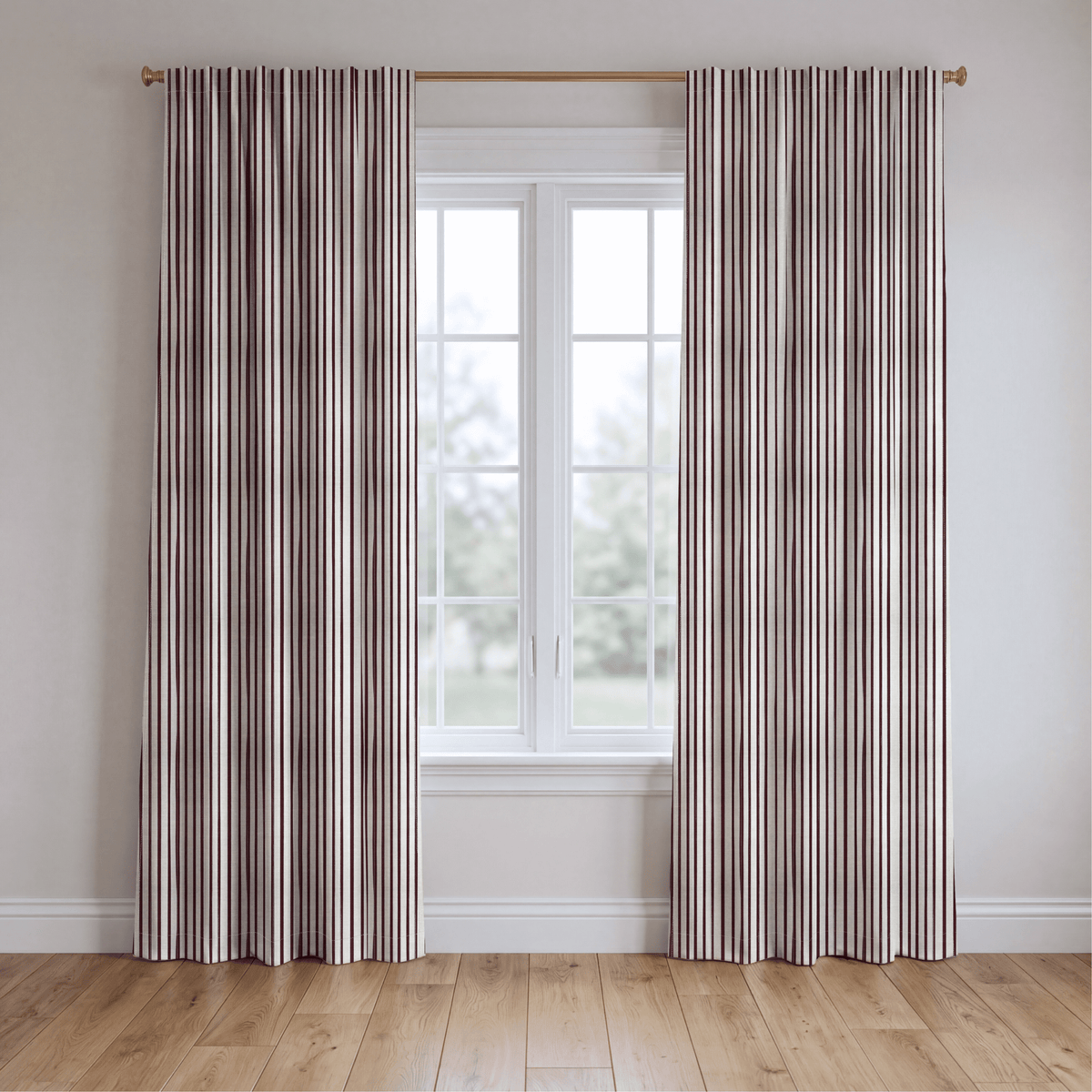 Holloway Stripes - Curtain Panel - The Drapery