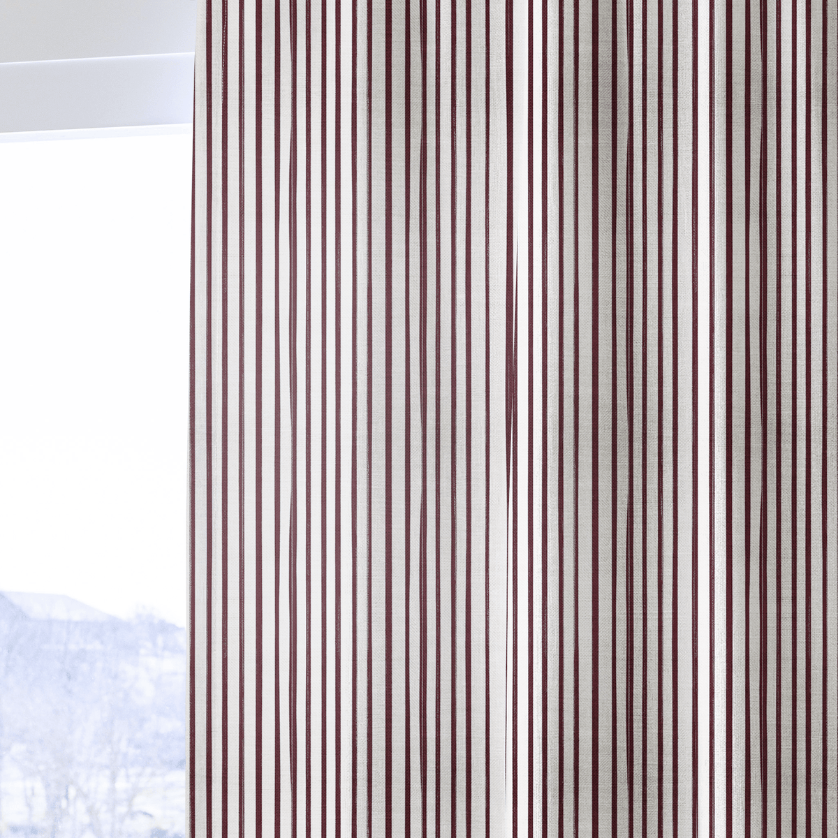 Holloway Stripes - Curtain Panel - The Drapery