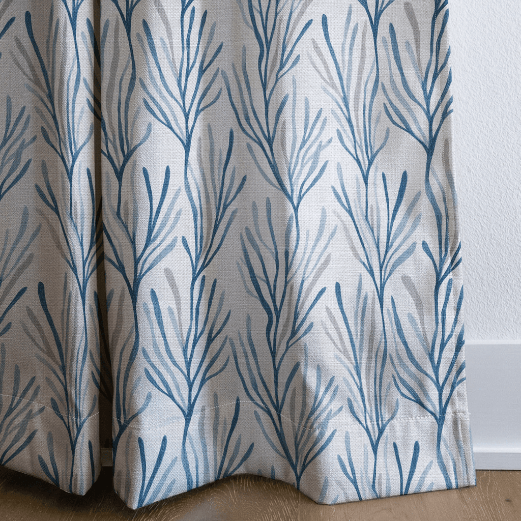 Holly Blue - Curtain Panel - The Drapery
