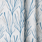 Holly Blue - Curtain Panel - The Drapery