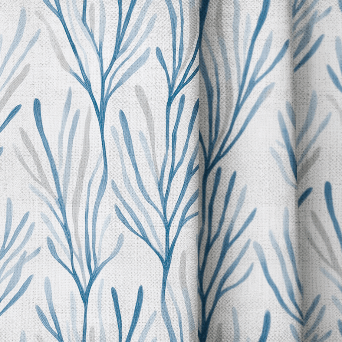 Holly Blue - Curtain Panel - The Drapery