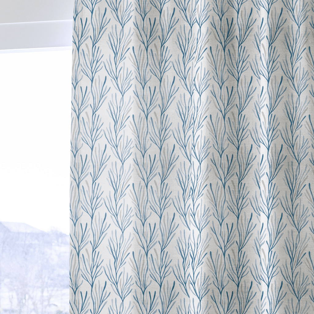 Holly Blue - Curtain Panel - The Drapery