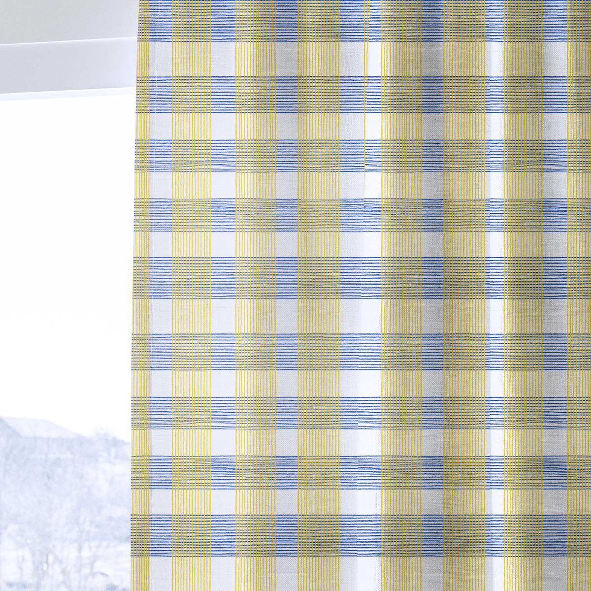Honey Court - Curtain Panel - The Drapery