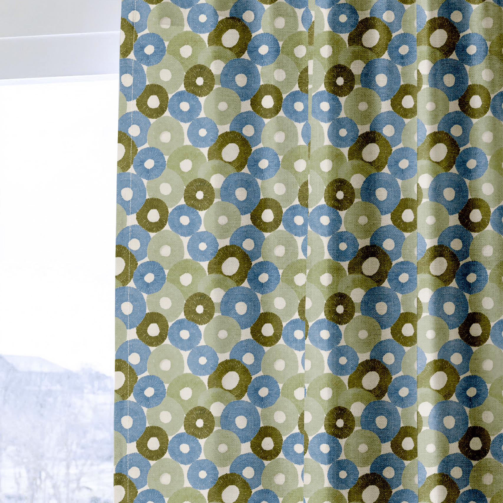 Honey Drop - Curtain Panel - The Drapery