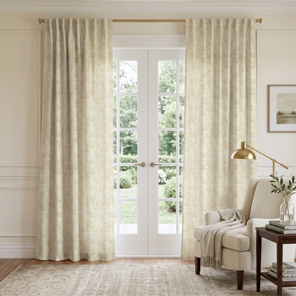 Honey Hush - Curtain Panel - The Drapery