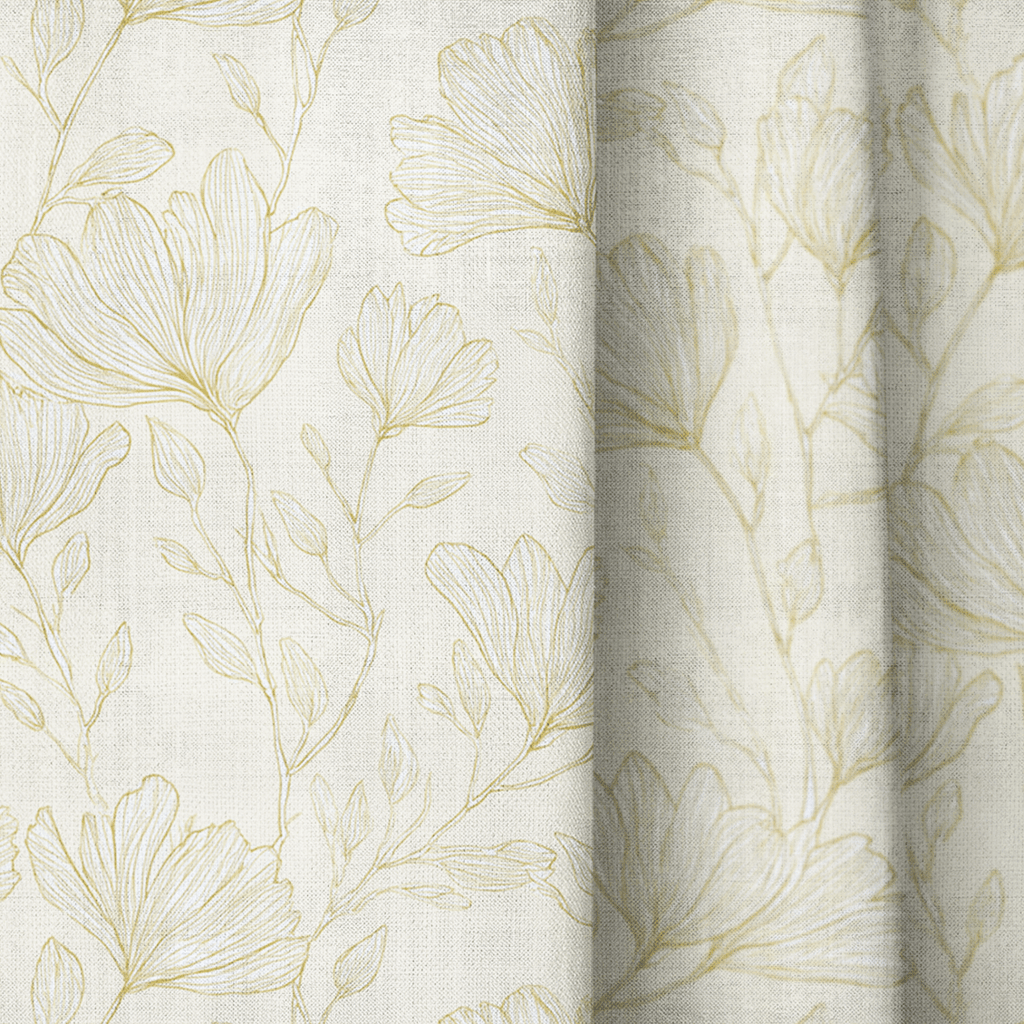 Honey Hush - Curtain Panel - The Drapery