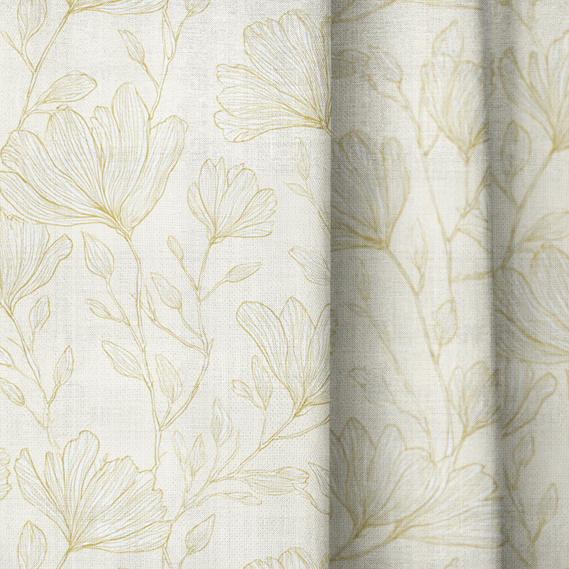 Honey Hush - Curtain Panel - The Drapery