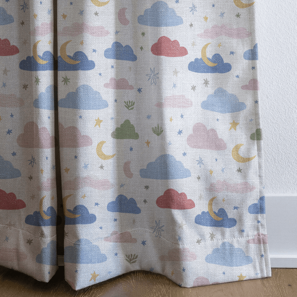 Hopeful Crescent - Curtain Panel - The Drapery