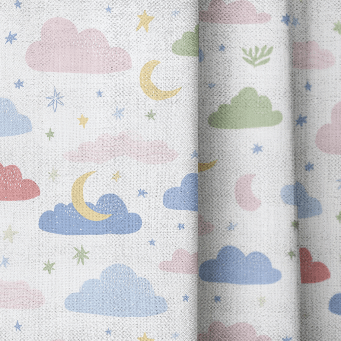 Hopeful Crescent - Curtain Panel - The Drapery