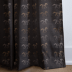 Horse Sketch - Curtain Panel - The Drapery