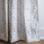 Horseshoes - Curtain Panel - The Drapery